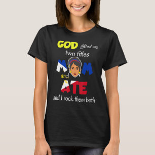 T-shirt Philippines Pinay Philippines Maman Lola Soeur Ate