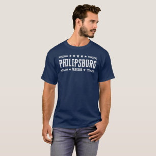T-shirt PHILIPSBURG MONTANA Étoiles & rayures