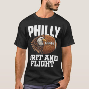 T-SHIRT PHILLY GRIT ET VOL -  FOOTBALL DE PHILADELPHIE