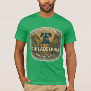 T-shirt Philly Jersey Tee   Bella+Canvas