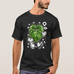T-shirt Philodendron Dean Mcdowell Oldcartoon Botany Botan