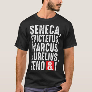 T-shirt Philosophages stoïques Citations De Sagesse Pour L