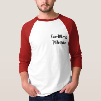 T-shirt Philosophe à deux roues