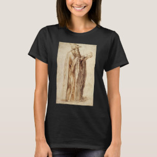 T-shirt Philosophe grec avec crâne humain par Michelangelo