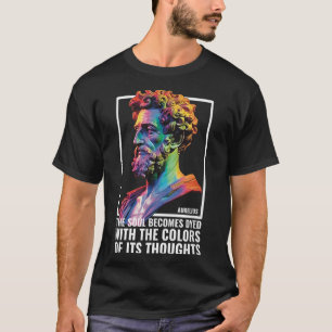 T-shirt Philosophe stoïque Citation Philosophie grecque Ma