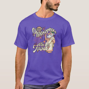 T-shirt Philosophera pour nourriture Philosophe Philosophi