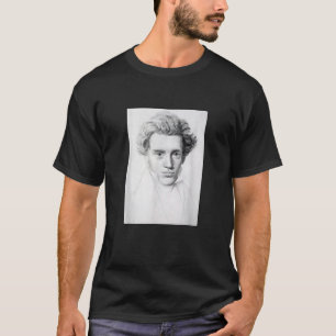 T-shirt Philosophie existentielle de Soren Kierkegaard