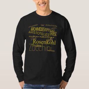 T-shirt Philosophie Organique Professeur Philospher Légume