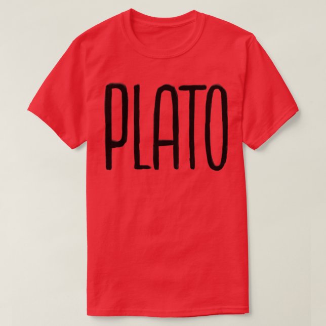 T-shirt Philosophie Platon Philosophe 1 (Design devant)