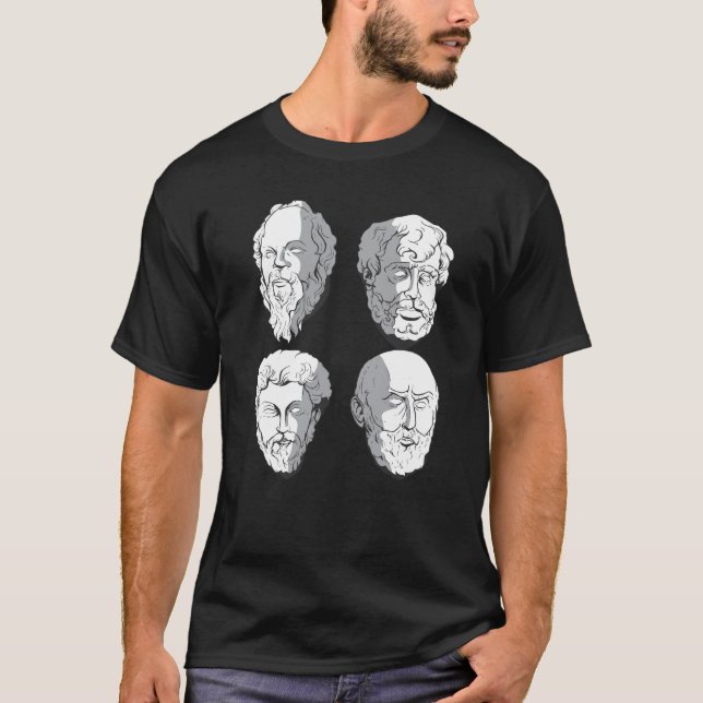 T-shirt Philosophie stoïque (Devant)