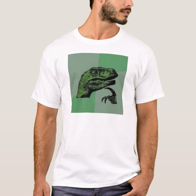 T-shirt Philosoraptor (Devant)