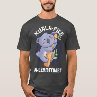T-shirt Phlebotomie Étudiant majeur KualaFied Phlebotomist