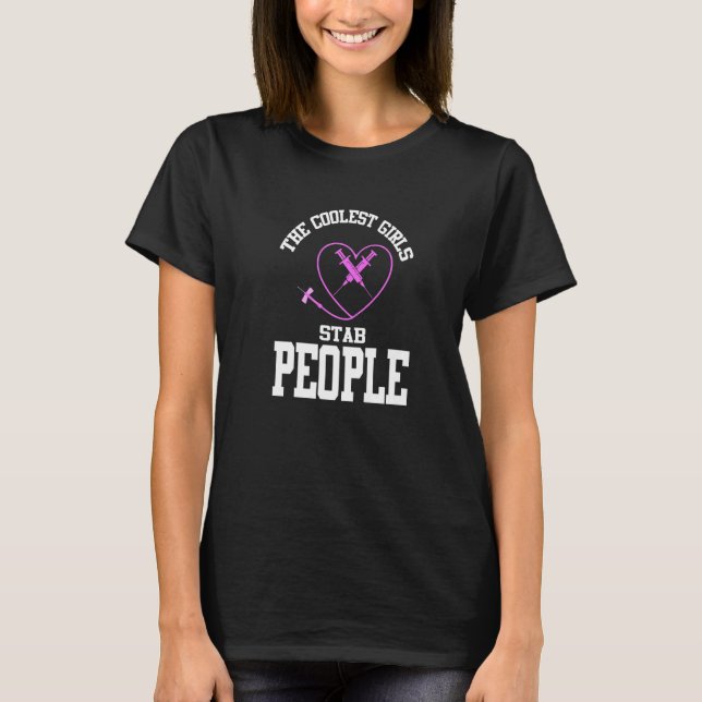 T-shirt Phlebotomist Phlebotomy Quote  16 (Devant)