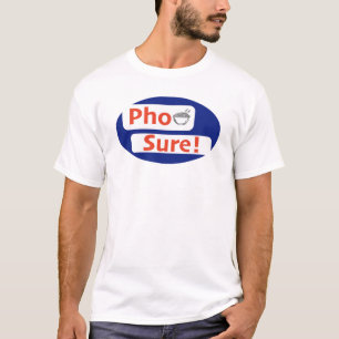 T-shirt Pho Sure print design : Youtube merchandises