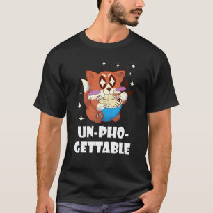 T-shirt Pho Unforgettable Nourriture Pun Fox Nouille Viet
