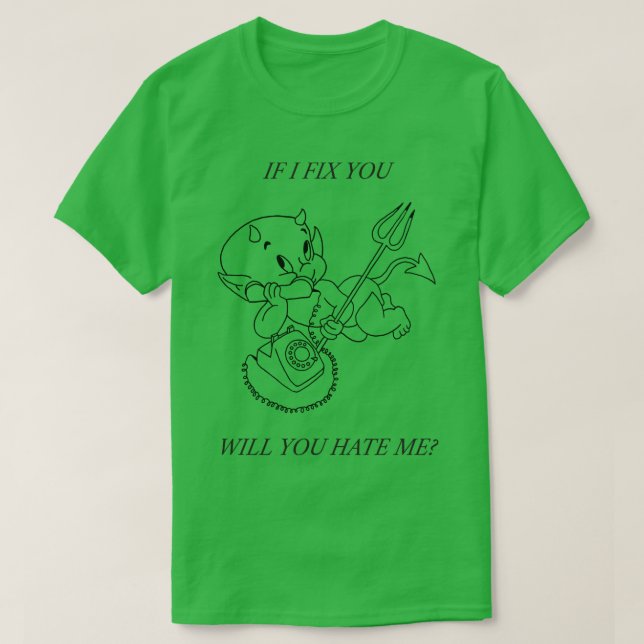 T-shirt phoebe bridgers georgia diable (Design devant)