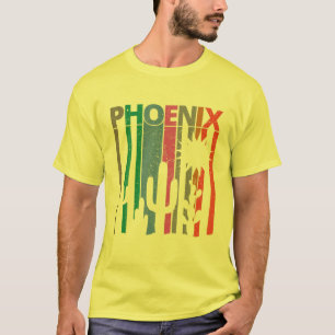 T-shirt Phoenix   80'S Vintage Rétro Phoenix Sun Desert Ca