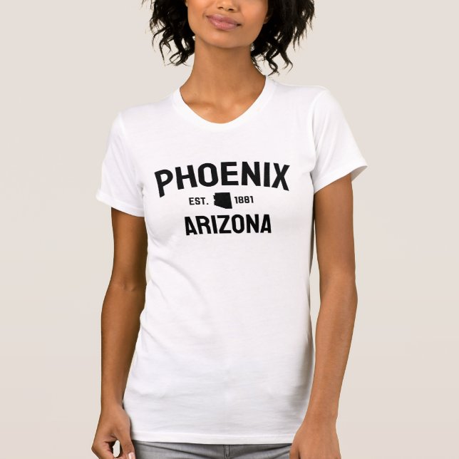 T-shirt Phoenix - Arizona - États-Unis - États-Unis d'Amér (Devant)