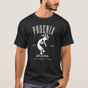 T-shirt Phoenix Arizona Kokopelli dansant Design