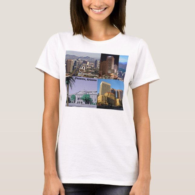 T-shirt Phoenix Arizona Montage (Devant)
