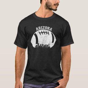 T-shirt Phoenix Arizona Skyline Football Fan Arizona Footb