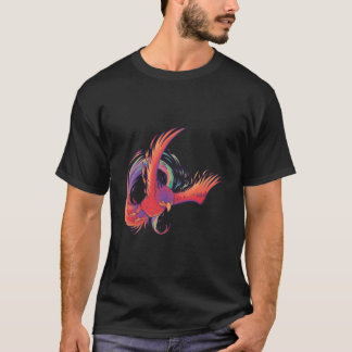 T-shirt Phoenix Bird coloré