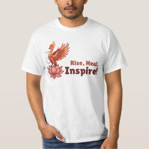 T-shirt Phoenix Doctor Healing Lotus - Lever, Guérir, Insp