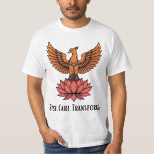 T-shirt Phoenix Doctor Healing Lotus - Lever, Guérir, Insp