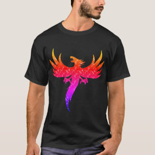 T-shirt Phoenix en hausse coloré