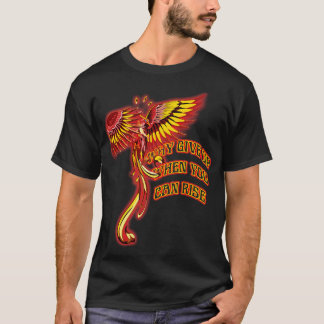 T-shirt Phoenix Firebird Pourquoi Abandonner Quand Vous Po