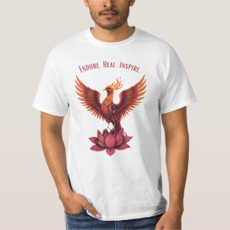T-shirt Phoenix Lotus Moon - Endure. Guérir. Inspirer