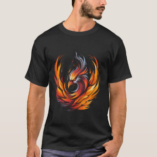 T-shirt Phoenix Rejeunissement Phoenix Rising Mythica Rebo