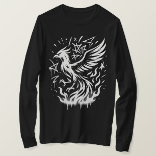 T-shirt Phoenix Rising : Le Feu du Samouraï