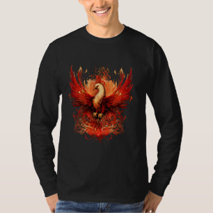 T-shirt Phoenix Rising Rerajeunissement Mythique Feu d'Ois