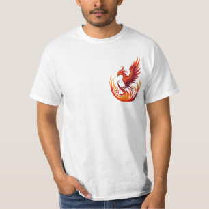 T-shirt Phoenix Rising - Symbole de force et de renouveau