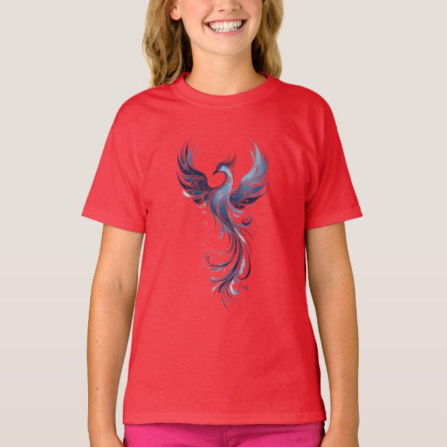 T-shirt Phoenix Rising - Un symbole de la transformation e (Devant)