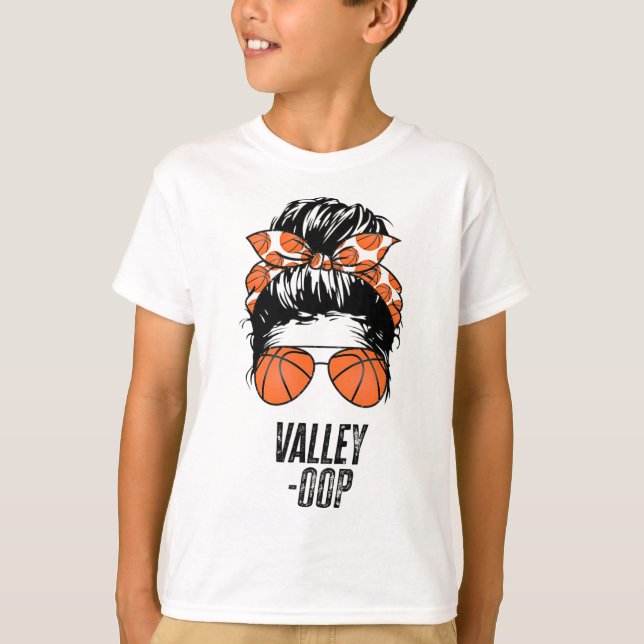 T-shirt Phoenix Sketll Valley - op Messy Bun Sun Sketll Fa (Devant)