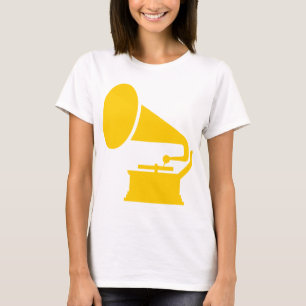 T-shirt Phonographe - Ambre