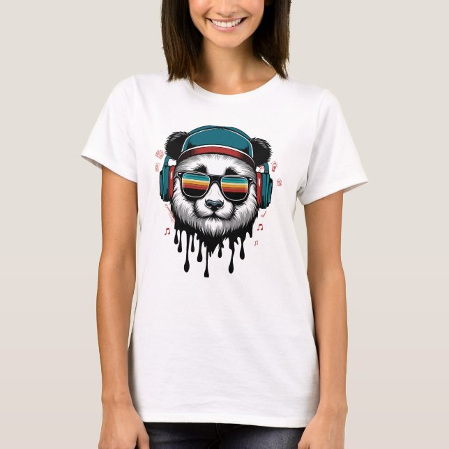 T-shirt phop de panda (Devant)