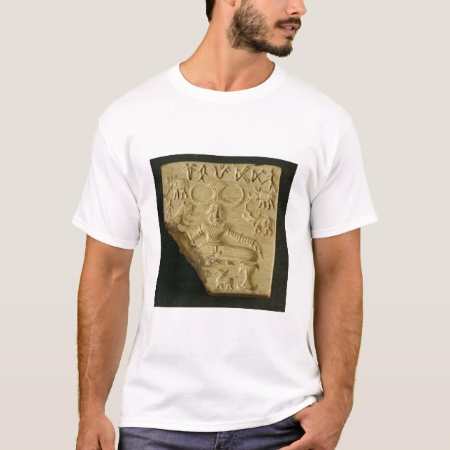 T-shirt Phoque de Pasupati de stéatite, Mohenjodaro, (Devant)