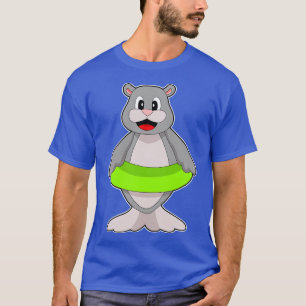 T-shirt Phoque Nageant Bouée