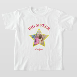 T-shirt Photo Big Sister dans Star Personnalisée