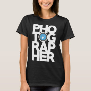 T-shirt Photo Blurry Design Caméra Lense Cadeau Pour Ph