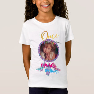 T-Shirt Photo Bohemian Fairy tale Anniversaire fêtes fille