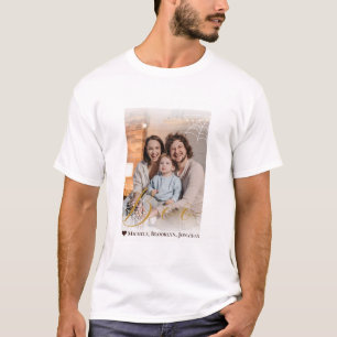 T-shirt Photo Boo Halloween en toile d'araignée