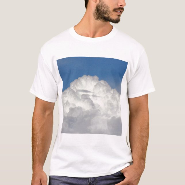 T-shirt Photo carré - Cloud (Devant)