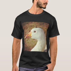 T-shirt Photo carré - Oie (Gros plan)