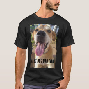 T-shirt Photo Chien Personnalisé Papa