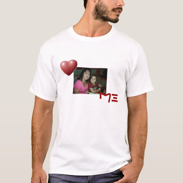 T-shirt Photo-Coeur-je (Devant)