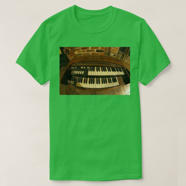 T-shirt Photo couleur orgue Hammond  (Design devant)